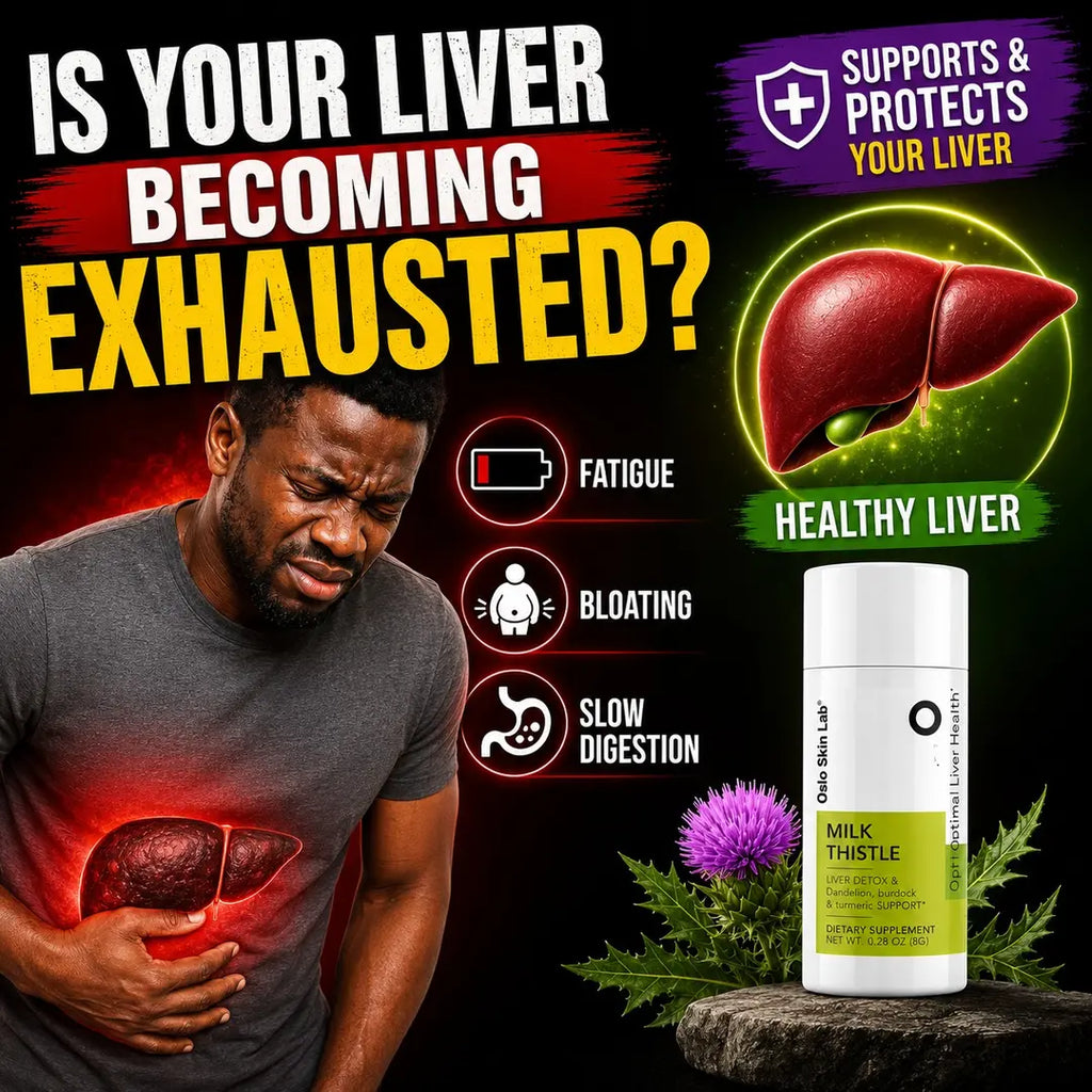 Milk thistle detox capsules - Liver support and cleansing