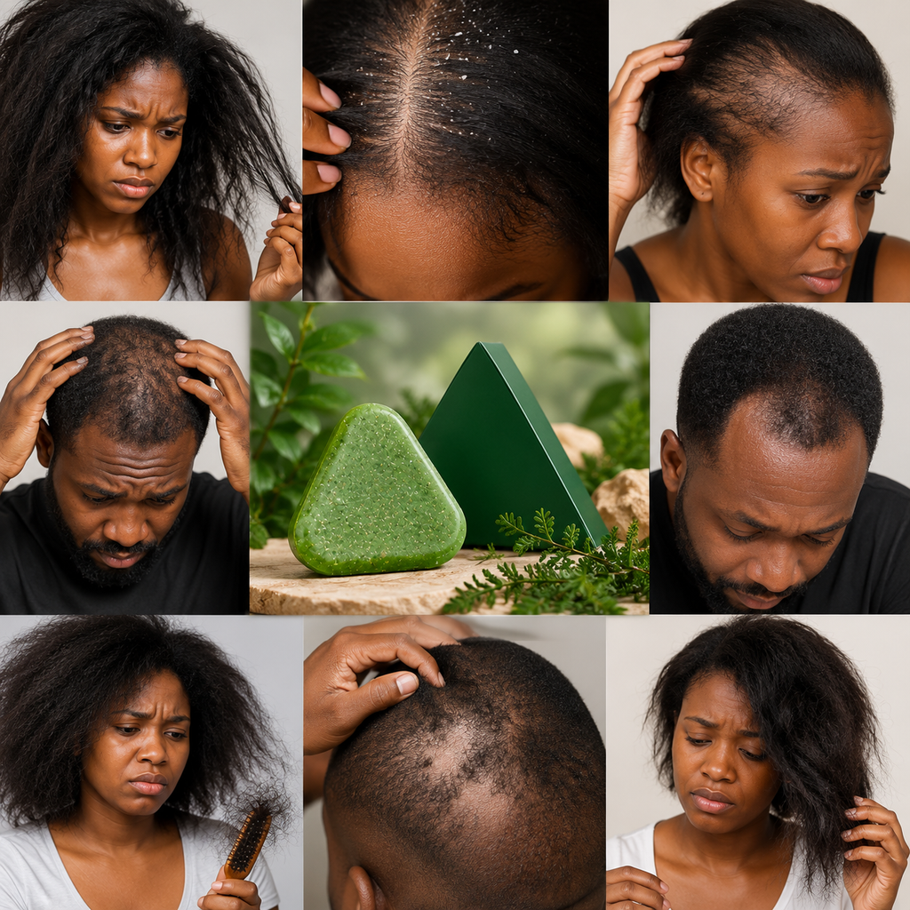 100% Herbal Shampoo Bar for Healthier-Looking Hair & a Nourished Scalp