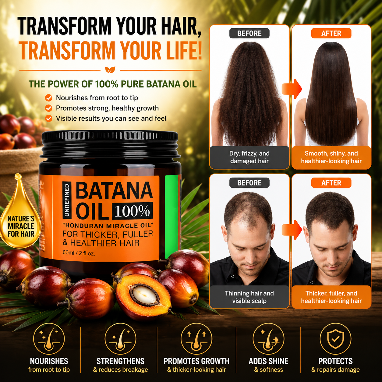 Transform Thin Hair Into Thick, Healthy Hair