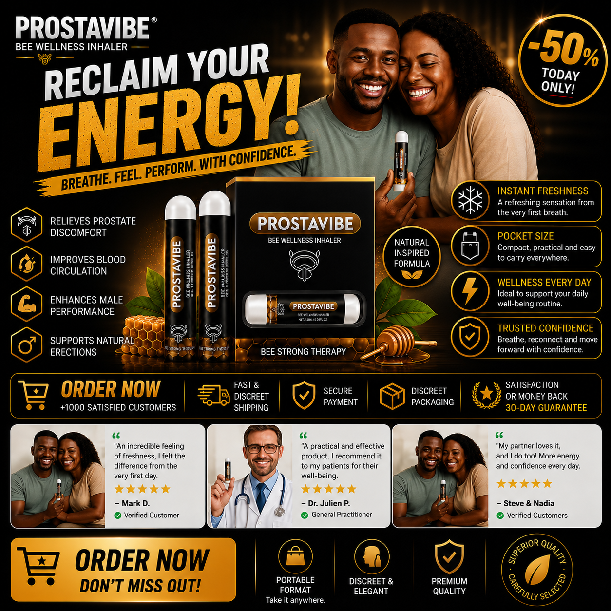 ProstaVibe™ – Daily Support for Men's Wellness