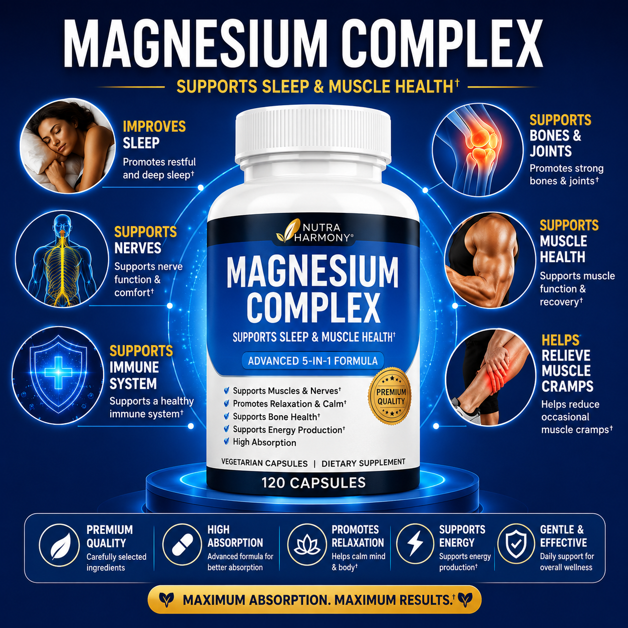 Magnesium Complex – less stress, more energy