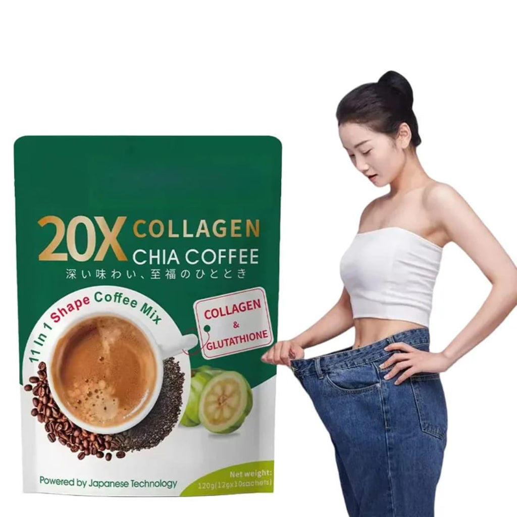 🔥 Melt Stubborn Belly Fat Fast with This 20X Collagen Chia Coffee