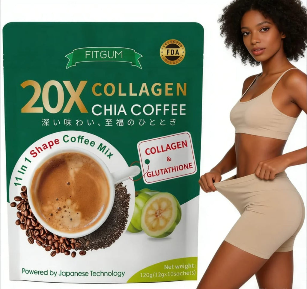 🔥 Melt Stubborn Belly Fat Fast with This 20X Collagen Chia Coffee