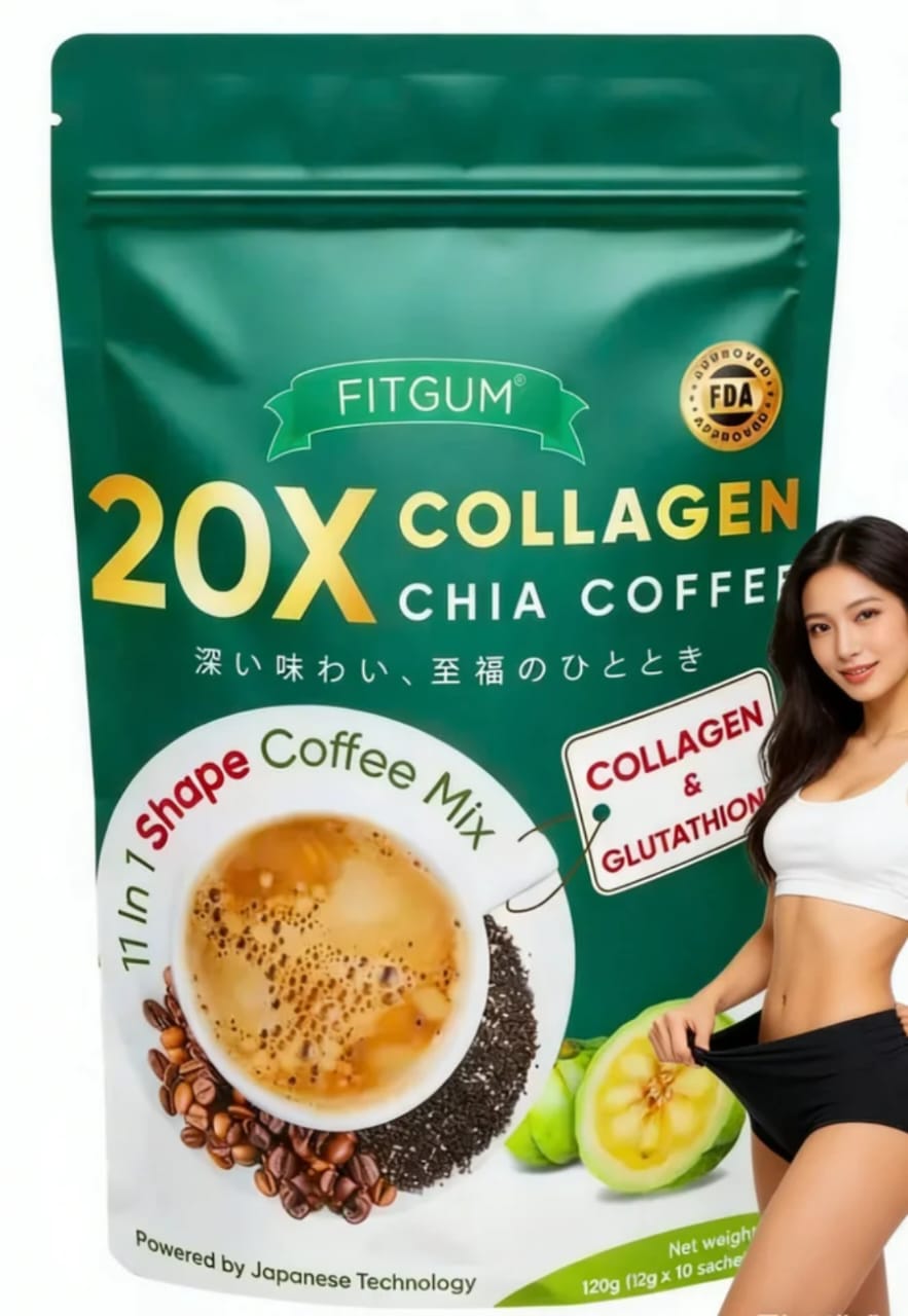 🔥 Melt Stubborn Belly Fat Fast with This 20X Collagen Chia Coffee