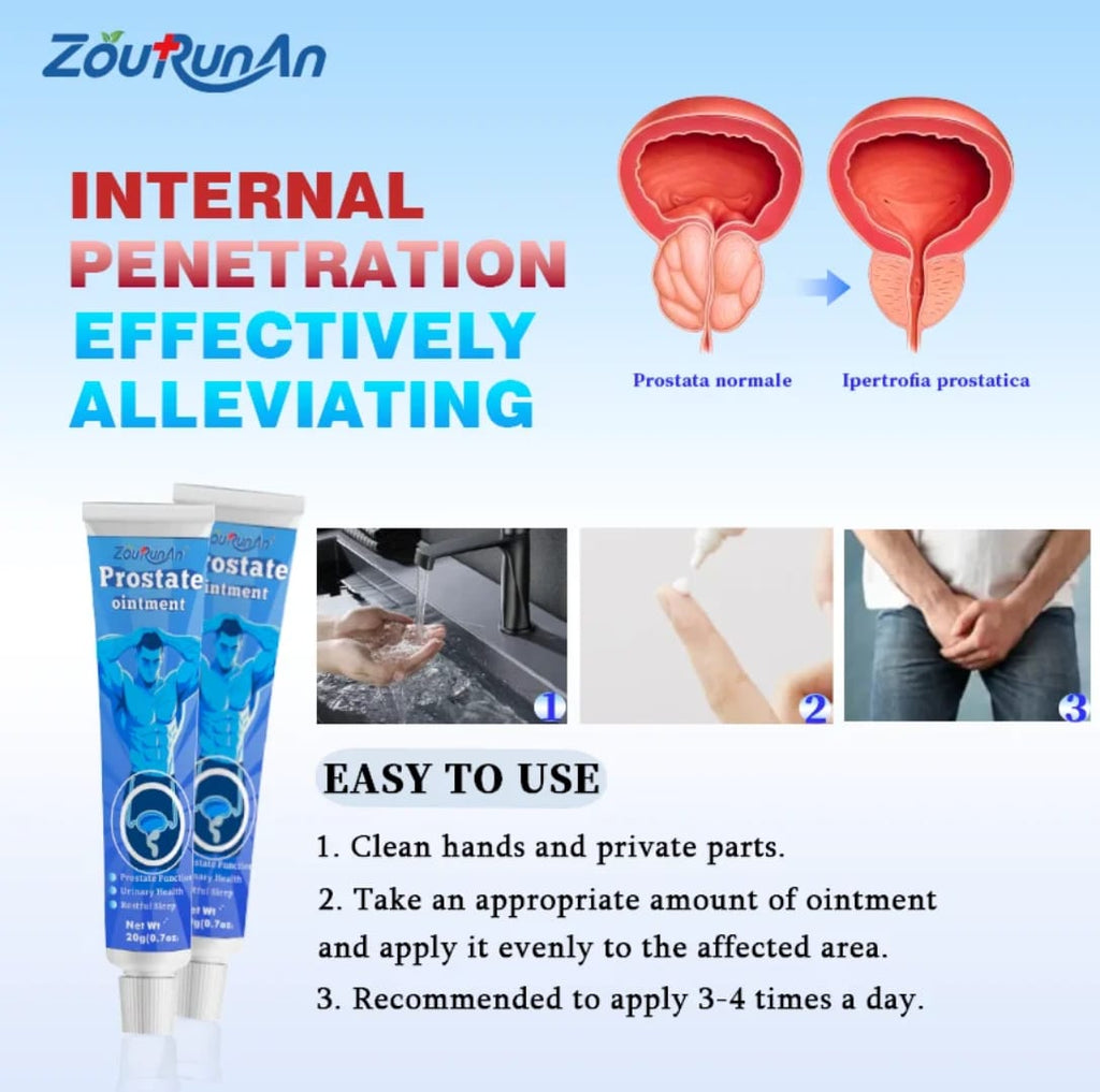 🌿 Prostate Cream – Regain Urinary Comfort and Take Back Control of Your Daily Life.