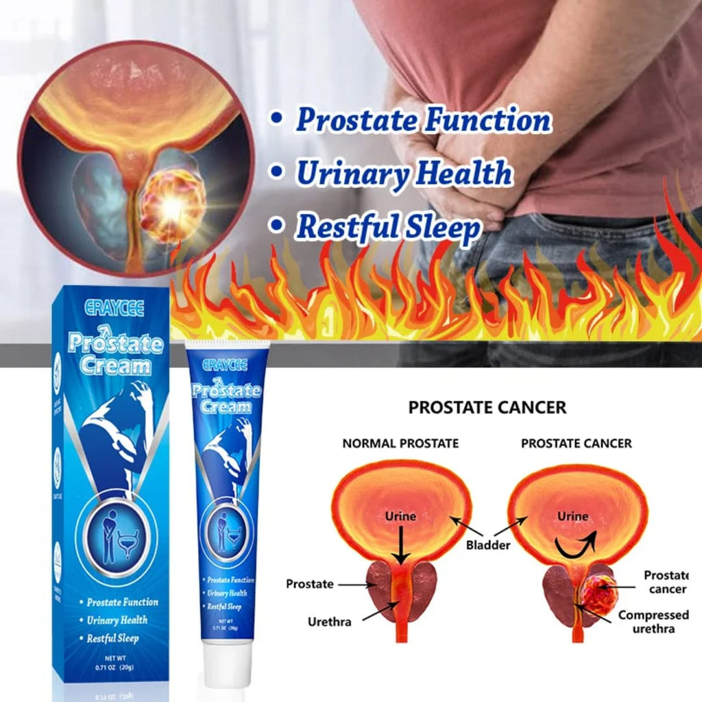 🌿 Prostate Cream – Regain Urinary Comfort and Take Back Control of Your Daily Life.